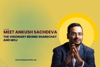 Ankush Sachdeva, co-founder and CEO of ShareChat, recognized as the youngest entrepreneur on Hurun’s U-35 Indian Entrepreneur List in 2024