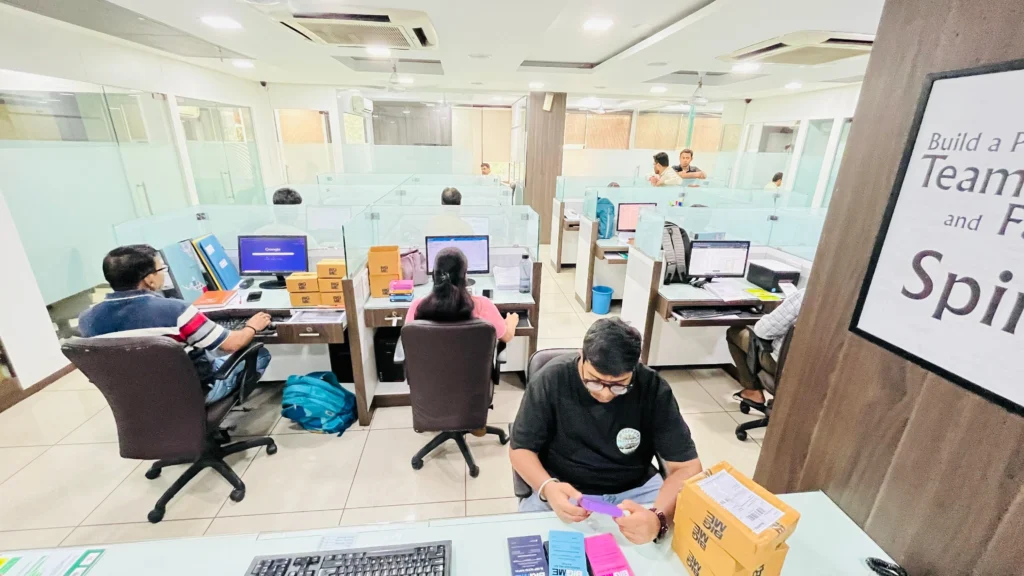 BIGME Indore office showcasing wellness startup headquarters in India