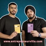 BIGME co-founders Arjit Jain and Gurman Bhatia with transdermal superpower wellness patches in Indore, India